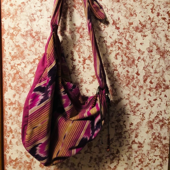 Purse/Hand bag Cross body, pinks & purples - Picture 1 of 16